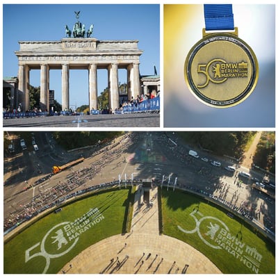 RGBSI Ravi Kumar at 50th BMW Berlin Marathon