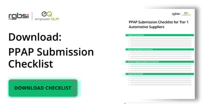Download: PPAP Submission Checklist