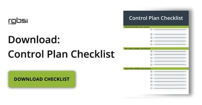 Download Control Plan Checklist