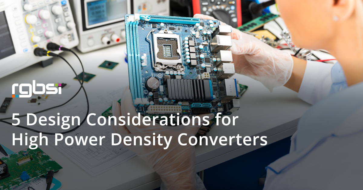 5 Design Considerations for High Power Density Converters
