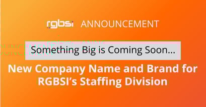 RGBSI Staffing Division New Name and Brand