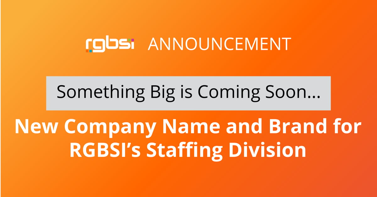 RGBSI Staffing Division New Name and Brand