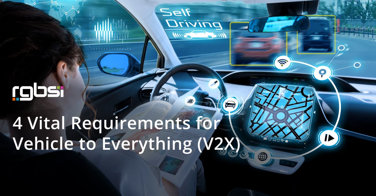 4 Vital Requirements for Vehicle to Everything (V2X)