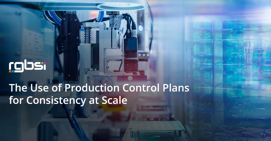 Production Control Plans for Consistency at Scale