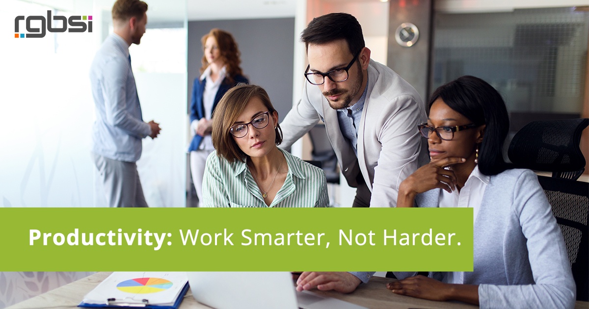 Productivity: Work Smarter, Not Harder.