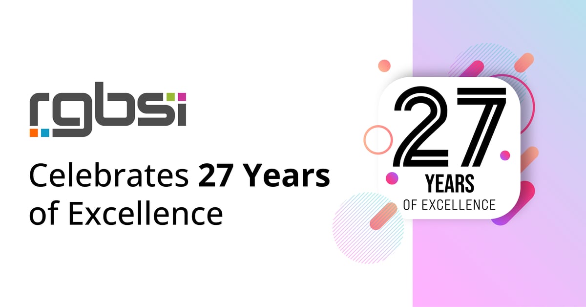 RGBSI Celebrates 27 Years of Excellence